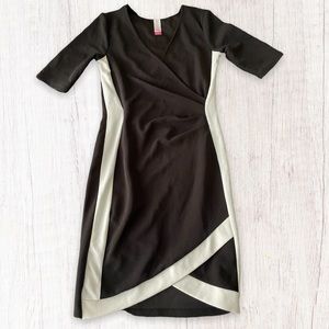 No Boundaries Black and White Juniors XS Maxi Pencil Dress